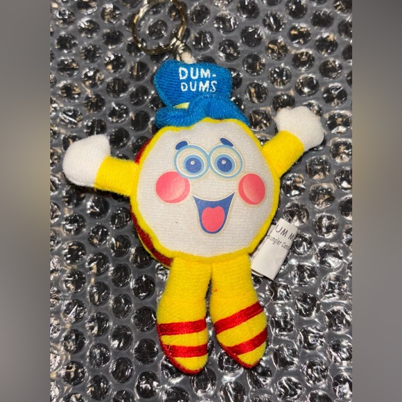 Spangler Dum-Dums Lollipop Drum Man Plush Stuffed keychain - Picture 1 of 3